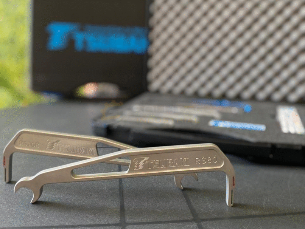 Maleta de medição de desgaste em correntes industriais